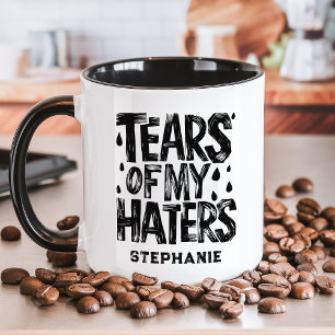 Mug Larmes de mes détracteurs Personnalisé