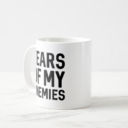 Mug Larmes De Mes Ennemis (Devant gauche)