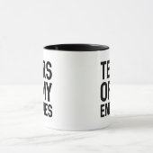 Mug Larmes De Mes Ennemis (Centre)