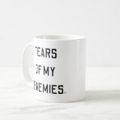 Mug Larmes de mes ennemis (Devant gauche)