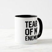 Mug Larmes De Mes Ennemis (Devant droit)