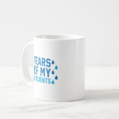 Mug Larmes de mes étudiants (Devant gauche)