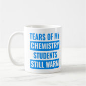 Mug Larmes de mes étudiants en chimie Cadeau enseignan (Gauche)