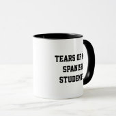 Mug Larmes De Mes Étudiants Espagnols Drôle Enseignant (Devant droit)