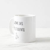 Mug Larmes De Mes Étudiants Italiens - Enseignant Ital (Devant gauche)