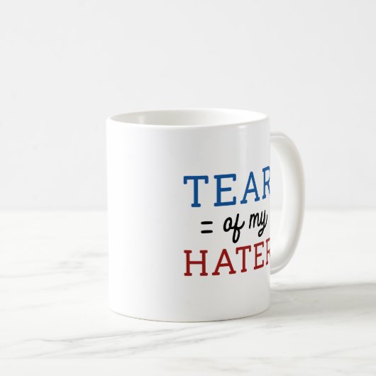 Mug Larmes De Mes Hatères (Devant droit)