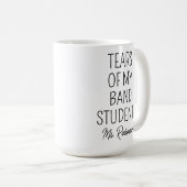 Mug Larmes de mon groupe Étudiants, Appréciation de l' (Devant droit)
