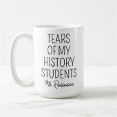 Mug Larmes de mon histoire Étudiants, Appréciation de  (Gauche)
