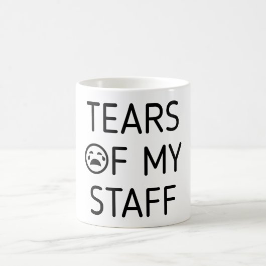 Mug Larmes de mon personnel (Centre)