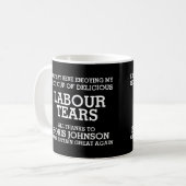 Mug Larmes de travail Boris Johnson (Devant gauche)