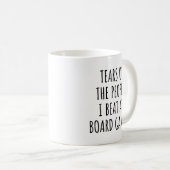 Mug Larmes Des Gens Que J'Ai Battu Aux Jeux De Conseil (Devant droit)