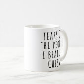 Mug Larmes des gens que j'ai battus aux échecs (Devant droit)
