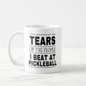 Mug Larmes Des Gens Que Je Bats Au Pickleball (Gauche)