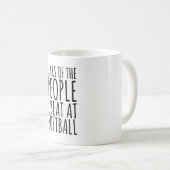 Mug Larmes Des Gens Que Je Bats Au Softball (Devant droit)