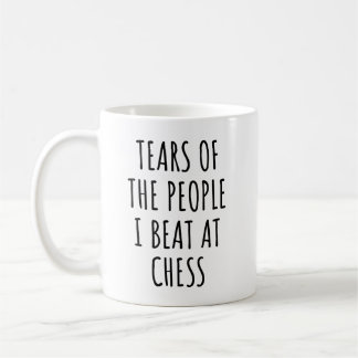 Mug Larmes Des Gens Que Je Bats Aux Échecs