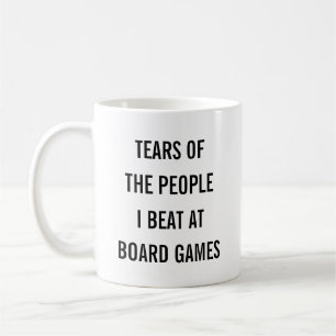 Mug Larmes des personnes que j'ai battues aux jeux de