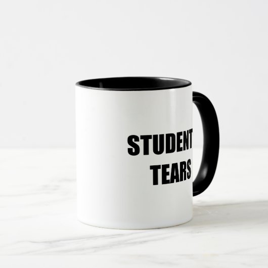 Mug Larmes d'étudiants (Devant droit)
