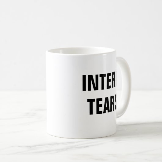 Mug Larmes d'interne (Devant droit)