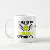 Mug Larmes drôles de mes adversaires de pickleball (Gauche)