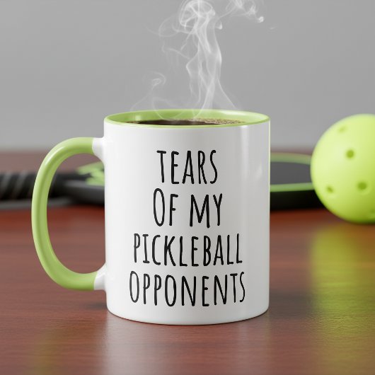Mug Larmes Drôles De Mes Adversaires De Pickleball