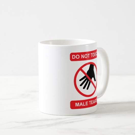 Mug Larmes mâles (Devant droit)