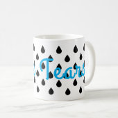 Mug Larmes masculines (Devant droit)