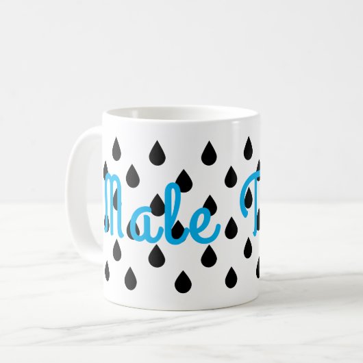 Mug Larmes masculines (Devant gauche)