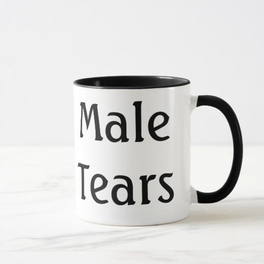 Mug Larmes masculines douces et délicieuses (Droite)
