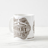 Mug Larmes Savourantes Étudiantes Main Dessinée (Devant gauche)