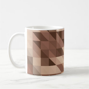 Mug L'arrière - plan géométrique Abstrait a l'air styl