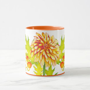 Mug L'arrivée d'automne sur une cochonnerie