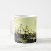 Mug L'arrivée de l'électeur palatin à Flushing (Devant gauche)