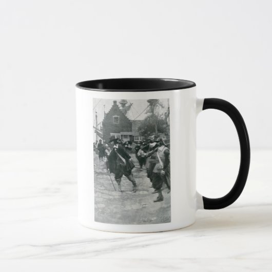 Mug L'arrivée de Stuyvesant à New Amsterdam (Droite)