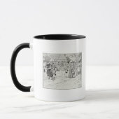 Mug L'arrivée des jeunes femmes chez Jamestown (Gauche)