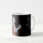 Mug L'arrivée inattendue des papillons bleus (Devant droit)