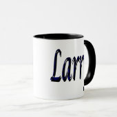 Mug Larry, Nom, Logo, (Devant droit)