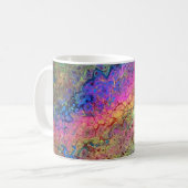 Mug L'art Abstrait de Joe - Radical Rainbow - Coffee C (Devant gauche)