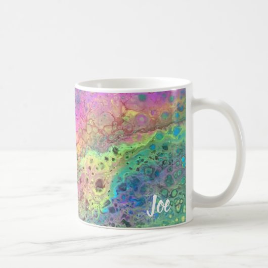 Mug L'art Abstrait de Joe - Radical Rainbow - Coffee C (Droite)
