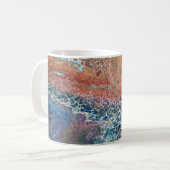 Mug L'art Abstrait de Joe - Tornade rouille - Coupes d (Devant gauche)