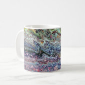 Mug L'art Abstrait de Joe - Vagues violettes - Coupes  (Devant gauche)