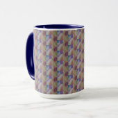 Mug L'art Abstrait de la barrière de corail (Devant gauche)