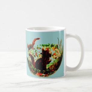 Mug L'art animal Les écureuils d'automne