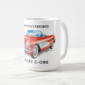 Mug L'art automobile C-ONE (Devant droit)