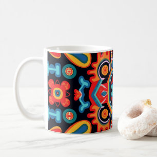 Mug L'art de Huichol au Mexique