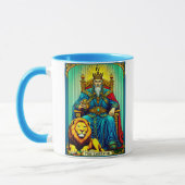 Mug L'art de la carte Tarot Empereur (Gauche)