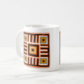 Mug l'art de la géométrie de l'Afrique (Devant gauche)