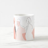 Mug L'Art De La Ligne Des Femmes (Centre)