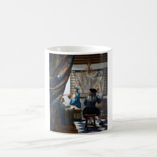 Mug L'art de la peinture, Johannes Vermeer, 1666-1667 (Centre)