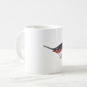 Mug L'art de l'espèce d'oiseaux de la pointe orientale (Devant gauche)