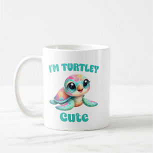 Mug L'art de tortue drôle et mignon